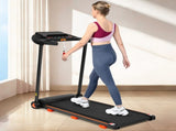 NEW Treadmills for Home, 2.5HP Quiet Folding Treadmill with Heart Rate Sensor, 300lbs Weight 31617397