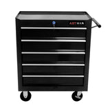 5 Drawer Tool Chest, Tool Storage Cabinet for Garage Storage with 4 Wheels and Locking System, BLACK W1102107322