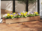 Pine Wood Raised Garden Bed with Drainage Holes & Protective Liner, Indoor Outdoor Planter Box for 48342172