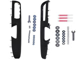 Front Driver and Passenger Side Door Armrest Black for Chevy Avalanche Tahoe Silverado Suburban GMC 36161328