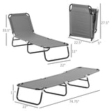 ZUN Folding Lounge Chairs / beach chair （Prohibited by WalMart） 38341129