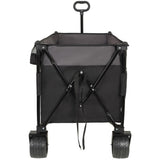 Extra Large 300L Tall Heavy-Duty Folding Wagon Cart with 480lbs Capacity All-Terrain Wheels, Side W2932P289384
