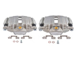 Rear Left and Right Brake Caliper with Bracket Fit for Chevy Astro GMC Safari Yukon Silver 2Pcs 10266586
