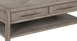 ZUN 50 inch Coffee Table, No Assembly Required, White Oak Finish B108P163864