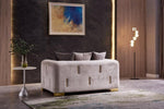 ZUN Modern Style Loveseat in Beige B009141288