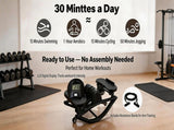 Portable Mini Stair Stepper for Home Workout, Low-Impact Elliptical Step Machine with Quiet 84391536