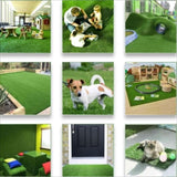 ZUN Artificial turf, professional dog mat large turf outdoor carpet terrace pet lawn, artificial carpet 48955916