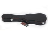 26" Tenor Python Pattern Leather Ukulele Case Black 14670546