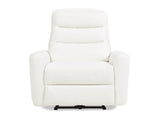 Bloomy 35.5" High-Back Power Recliner Motion Chair, Chiffon White Boucle B2719P238500