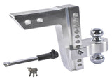Adjustable Trailer Hitch Fits for 2.5-Inch Receiver, 10-Inch Drop/Rise Hitch 18,500 LBS, 2" and 78979930