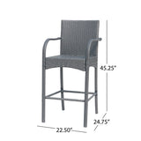 CASCADA KD BARSTOOL CHAIR 64901.00GRY