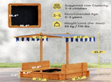 Kids Wooden Sandbox 40645039