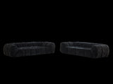 Chenille Pure Foam Sofa, Quilted Cloud Sofa, Deep-Seat Chenille Pure Foam Sofa, Comfortable W834P442224