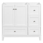 ZUN [Cabinet Only] 36" Bathroom vanity, white WF307083AAK