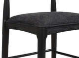 BAR STOOL IN BLACK FABRIC N771P339893H