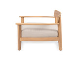 Mallorca Acacia Wood Club Chair With Seat Cushion, Set of 1 N775P263954T