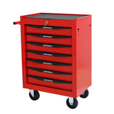 Rolling Metal Tool Chest with 7 Drawers, 20" 7-Drawer Tool Chest Cabinet with Ball Bearing Drawer W1102P332049