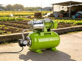 1HP Shallow Well Pump With Pressure Tank, 115v Stainless Steel Garden Irrigation Pump, Pressure W3131P569131