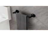 6 Piece Brass Bathroom Towel Rack Set Wall Mount 90764566
