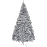 ZUN 8 FT Artificial Christmas Tree, Unlit Hinged Christmas Pine Tree with 1350 Branch Tips and Sturdy 66258165