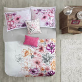 Twin/Twin XL Floral Comforter Set B03595888