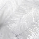 7FT Iron Leg White Christmas Tree with 950 Branches 89110118