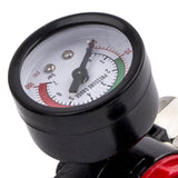 2.5mm HVLP Feed Car Air Spray Gun Kit W/ Regulator Gauge Paint Sprayer 30626758