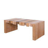 48.2" Rectangular Center Table for Living Room Stylish rectangular coffee table blends rustic W2729P309445