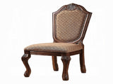 Chateau Fabric & Cherry Finish De Ville Side Chair B2726P282913