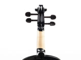 GV102 4/4 Solid Wood EQ Violin Case Bow Violin Strings Shoulder Rest 20688913