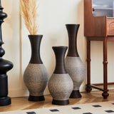 Desktop Vase, Brown Decorative Floor Vase, Classic and Neat Floor Vase, High Independent Flower W2796P261479