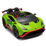 ZUN Lamborghini Huracan Sto 24V Kids Electric Ride-On Drift Car: Speeds 1.86-5.59 MPH, Ages 3-8, Foam W1396P155008