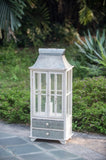 Wooden Candle Lantern Decorative, Hurricane Lantern Holder Decor for Indoor Outdoor, Home Garden W2078131630