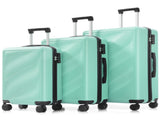 Luggage Set 3 Piece, Lightweight Durable ABS Suitcases with Spinner Wheels and TSA Lock, Carry-on & 40309010