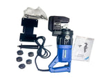 Hydraulic Hole Puncher Electric Knockout Punching Tool 1300W 110V with 5 Dies 1/4 3/8 1/2 41218534