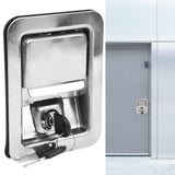 Paddle Latch 304 Stainless Steel Handle Lock Keys Kit for Unit Construction Machinery 25128867