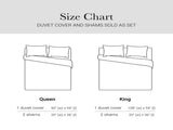 3-Piece Full/Queen 100% Cotton Sateen Duvet Cover Set,Terracotta/Linen B035P408291