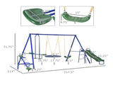 Kids Swing and Slide Set 17497052