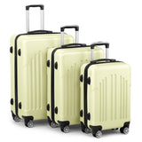 Luggage Set of 3, ABSPC Hardside Suitcase Sets with TSA Lock 4 Spinner Wheels, Lightweight Trolley 14399638