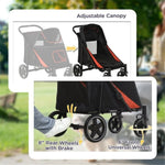 ZUN Dog Stroller /small animal cage/Pet cages （Prohibited by WalMart） 79122717