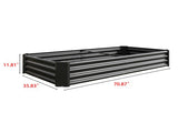 Raised Garden Bed Outdoor, 631ft , Metal Raised Rectangle Planter Beds for Plants, Vegetables, and 48218815