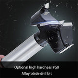 1 PC Silver Drilling Fixture, Guide Hinge, Drilling Guide, Woodworking Tool, Hole Opener, Locator, 47727378