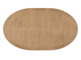 Retro Functional Extendable Dining Table with a 12" Leaf for Dining Room and Living Room 64554681