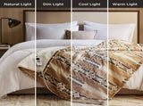 1-Piece 50x60" Heated Throw,Aztec B035P408334