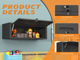 Heavy Duty Metal Wall Mounted Tool Storage Cabinet Steel Metal Garage Storage Cabinet for Garage 30691143
