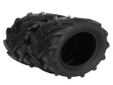 2 Pcs Super Lug 24x12.00-12 24X12.00X12 Lawn Tractor Tires Very Wide 6 Ply Rated 71511661
