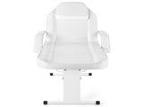 PVC leather, iron frame, 72in, adjustable backrest & leg angle, with tray, facial bed, white 65072189