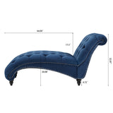 Tufted Armless Chaise Lounge W68039272