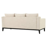 Mirod Comfy 3-seat Sofa with Wooden Legs, Modern for Living Room and Study N760P243326A