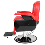 ZUN Professional Salon Barber Chair 8702A Red 43902648